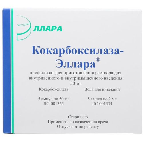 Кокарбоксилаза: инструкция по применению