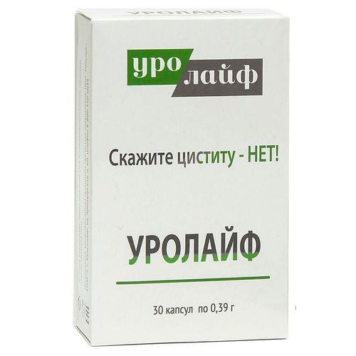 УРОЛАЙФ КАПСУЛЫ  395 МГ №30, БЛИСТЕР